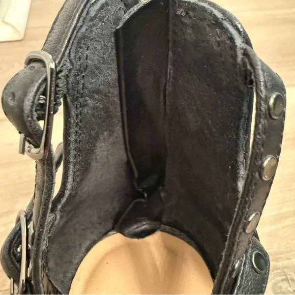 Bleecker & Bond| EUC Women’s Black Ankle Strap Ballet Flats in Size 7 - Picture 9 of 12